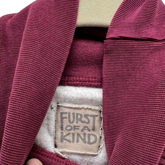 Furst Of A‎ Kind Vintage Distressed Sweatshirt Turtleneck - Picture 4 of 6